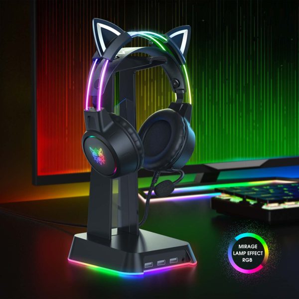 Onikuma X15 Pro Black Cat Ear
