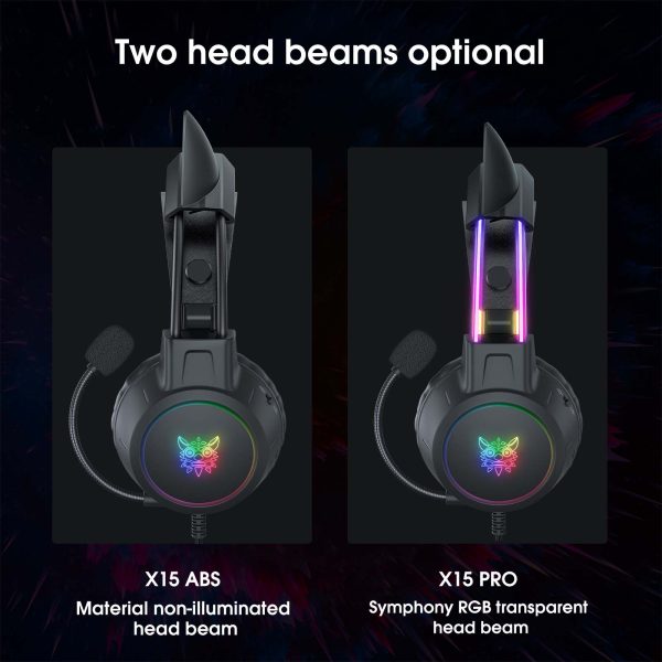 Onikuma X15 Pro Black Cat Ear