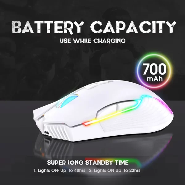 Onikuma CW905 White Wireless