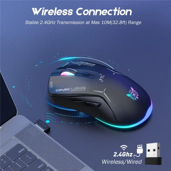 Onikuma CW917 Black Wireless