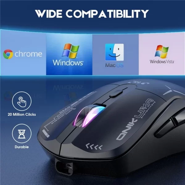Onikuma CW917 Black Wireless