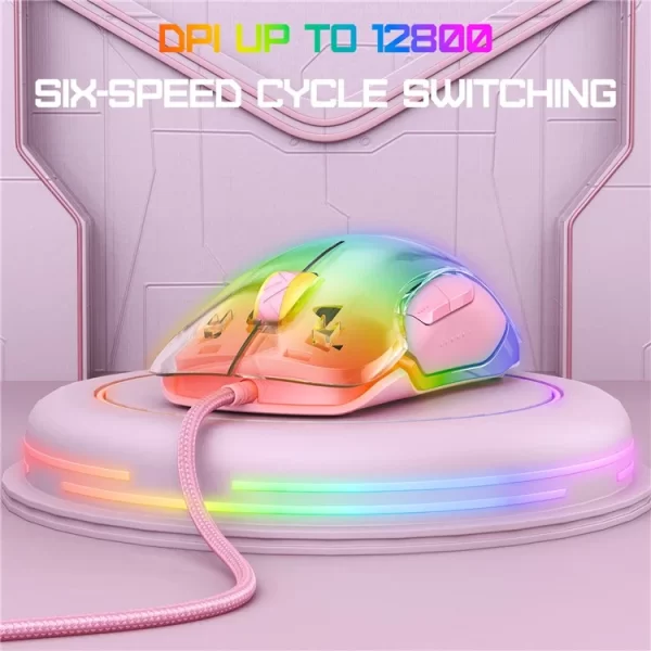 Onikuma CW925 Pink Wired