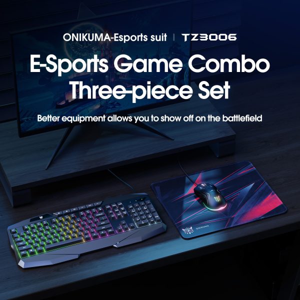 Onikuma TZ3006 3in1 set